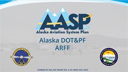 Aircraft Rescue and Fire Fighting (ARFF) video title card